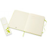 Блокнот MOLESKINE CLASSIC XLARGE нелинованный, лаймовый QP092C2